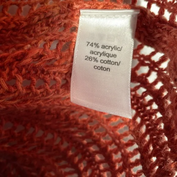 Maurices size xxl coral embroidered duster. - Picture 3 of 5